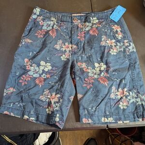Floral Print Men's Shorts
